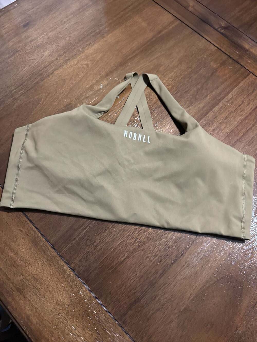 NOBULL Drive Longline Sports Bra XXL Green